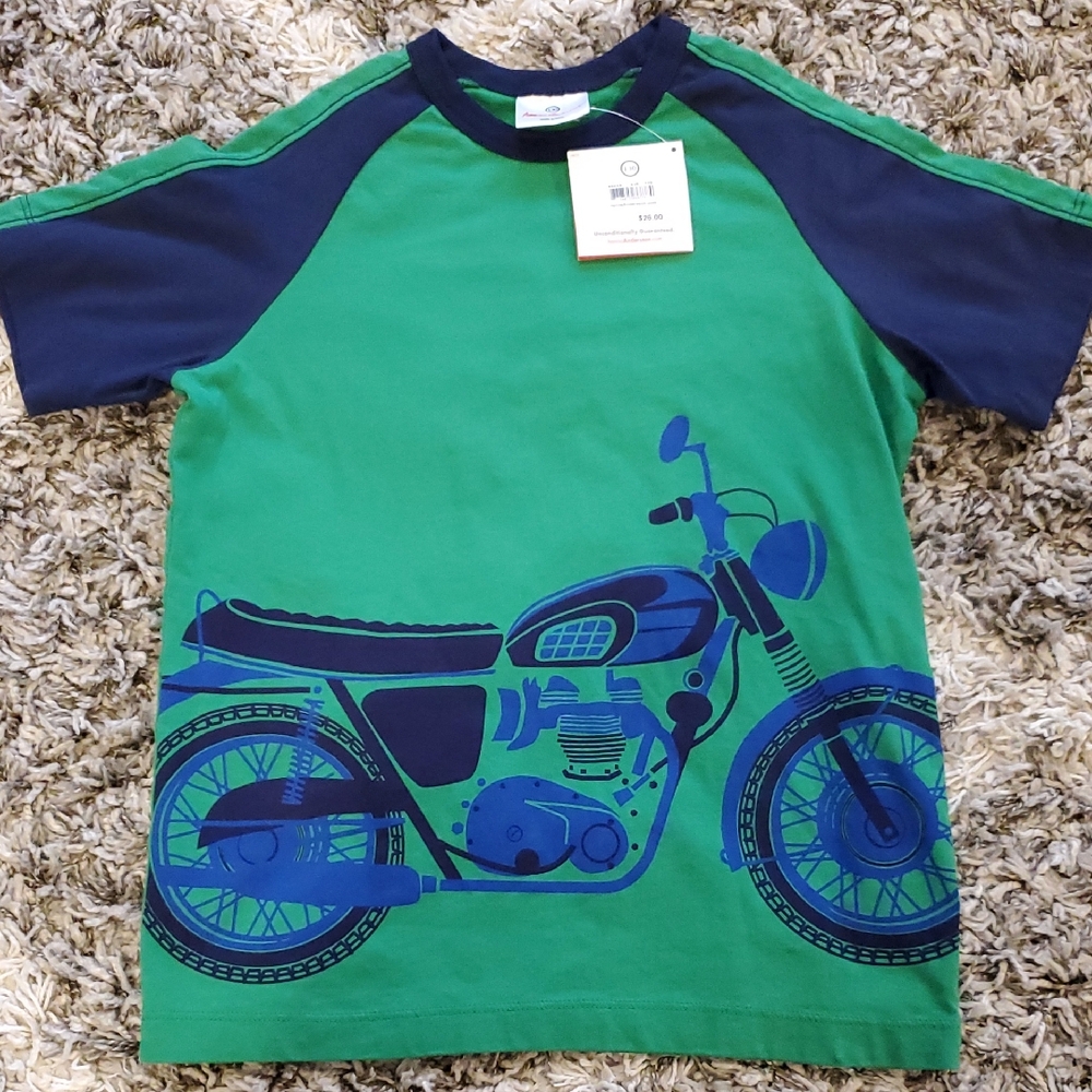 Hanna Andersson Motorcycle Tee